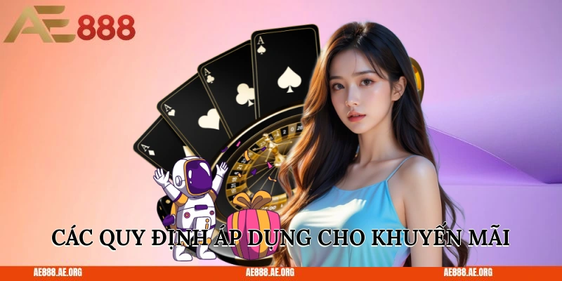 Các quy định áp dụng cho khuyến mãi
